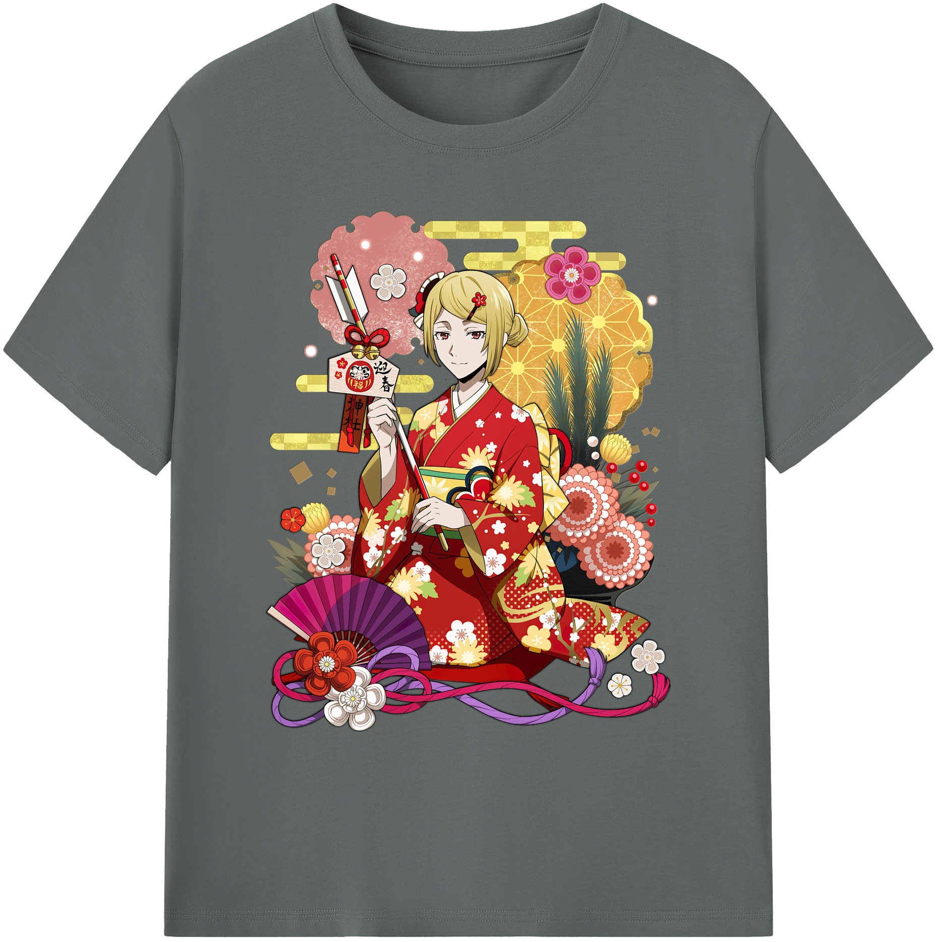 （画像用） 文豪ストレイドッグス Bungo Stray Dogs 綿100％ メンズ半袖Tシャツ｜肌触りやわらか＆通気性
